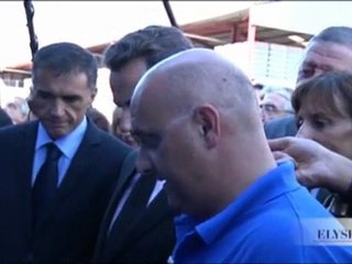 Le Président visite LTR-Vialon, entreprise de transport routier