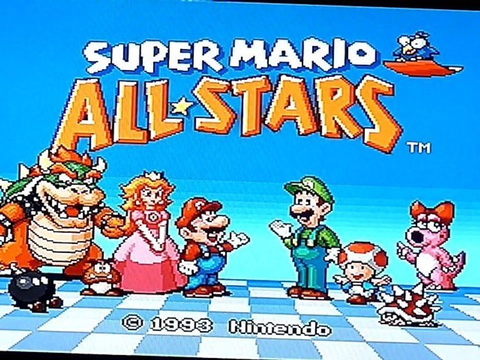VidéoTest : Super Mario All-Stars + Super Mario World [SNES]