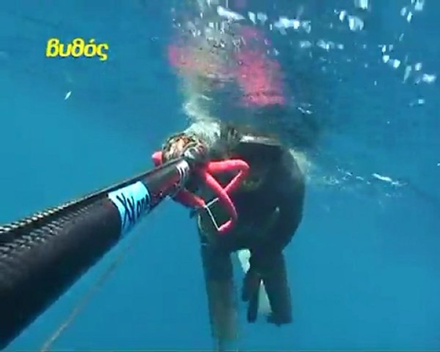 karteri vithos Lichia amia 30 kg.avi