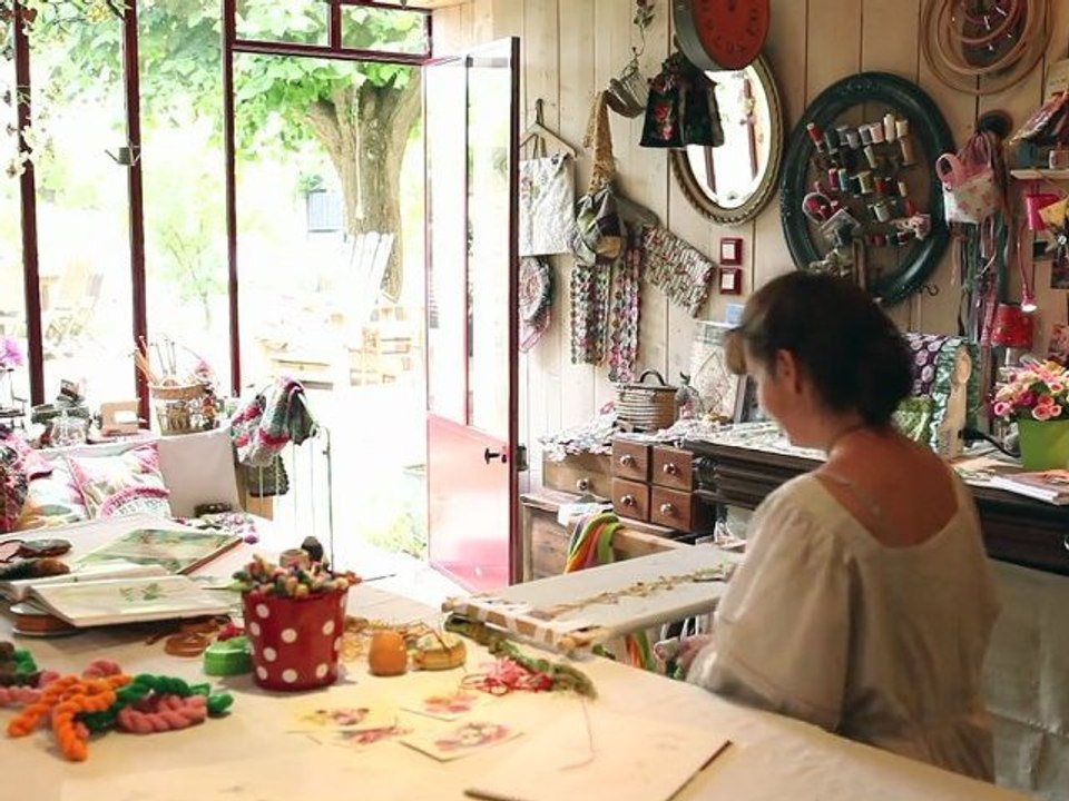 Dans l'atelier de Cécile Franconie