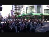 RWC flash mob Maori Haka - queen street intersection