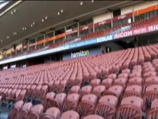 Mondiali - Lo stadio di Hamilton