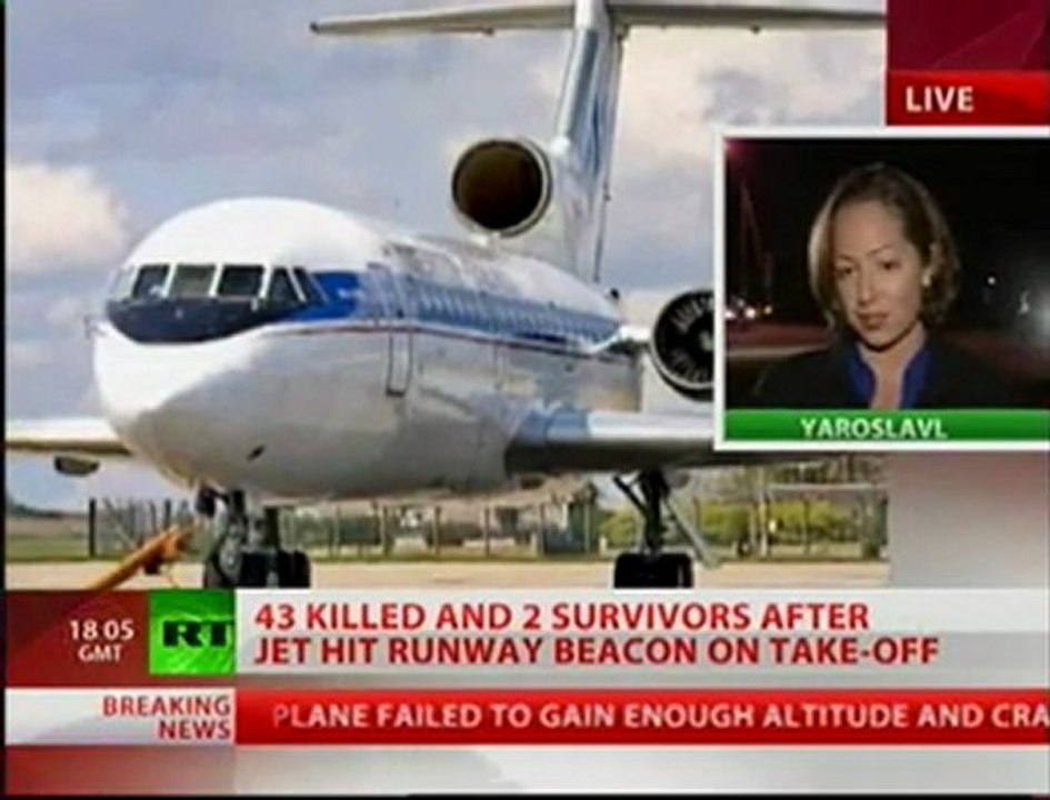 Locomotive Ice Hockey Team  Lost In Russian YAK-42 Aircrash