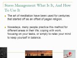 Stress Relief Techniques That Work - All About Stress Management