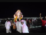 Ganesh 2011 Juhu Beach Mumbai 7th day