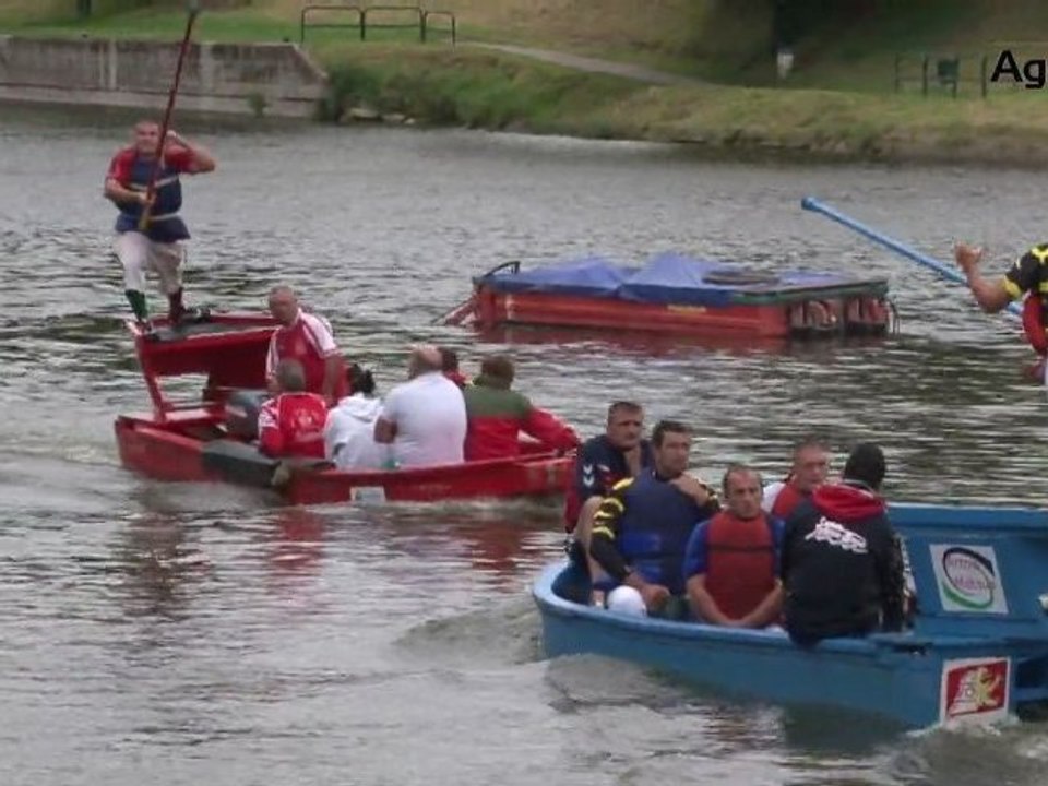 LES FINALES DES CHAMPIONNATS DE FRANCE DE JOUTES NAUTIQUES A ARRAS