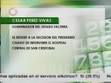 Pérez Vivas rechaza toma de Hospital Central de San Cristóbal