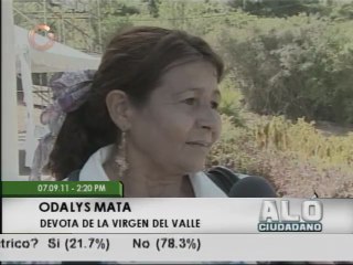 Preparativos para fiestas de la Virgen Del Valle