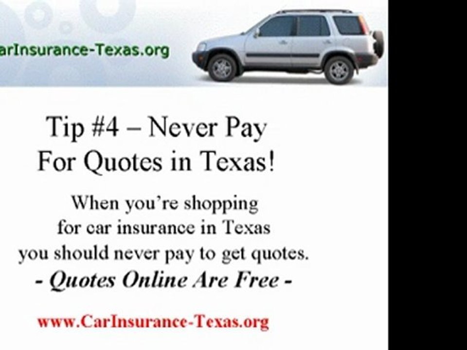 Get hold of Car Insurance Texas - Some More  Great Tips