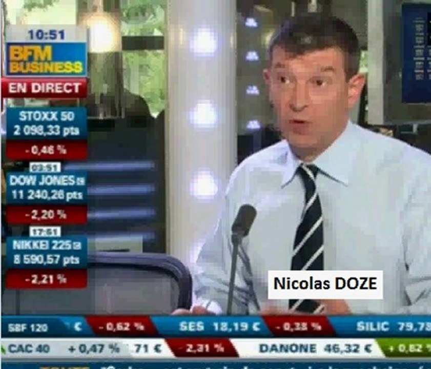 Nicolas Doze, Sarkozy le Madoff de la dette souveraine, bfmbusiness