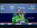 Caroline Wozniacki imitates Rafael Nadal's Cramp At ...