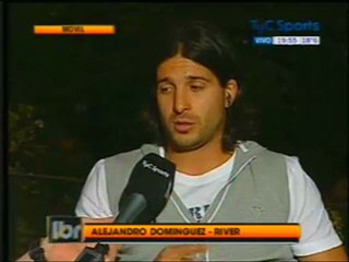 Alejandro Dominguez en Libero