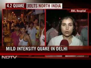 How Delhi residents rushed out of their homes