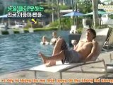 [Aholic's vietsub]110625 KBS2 Entertainment Weekly - 2PM HANDS UP MV filming (Singapore)
