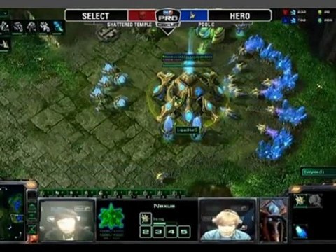 MLG Raleigh 2011 - Starcraft II - Game 1 - Liquid`Hero (P) VS Dignitas Select (T) Part 1/1