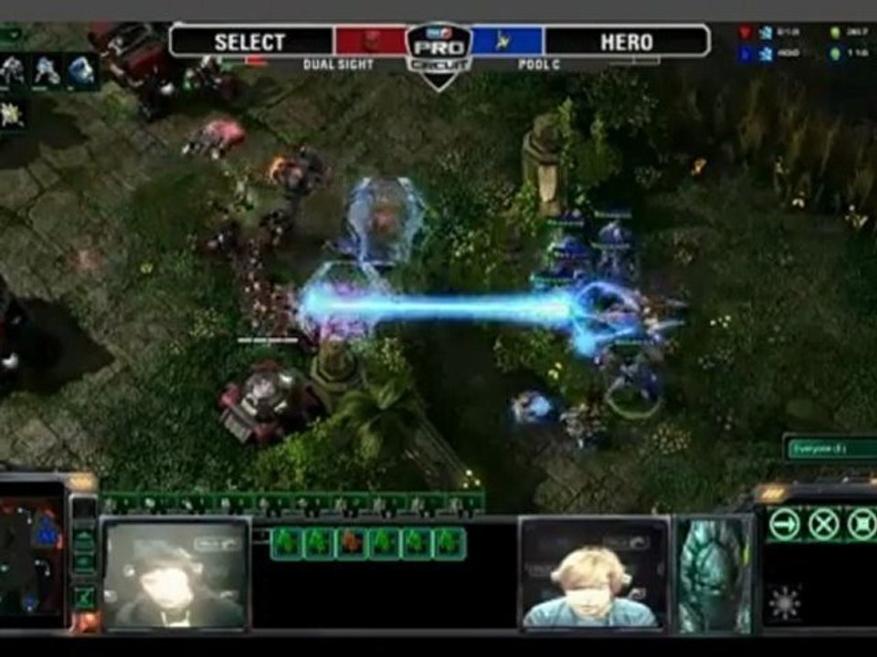 MLG Raleigh 2011 - Starcraft II - Game 2 - Liquid`Hero (P) VS Dignitas Select (T) Part 1/1