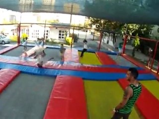 Trampolin Zurück Ache Fail