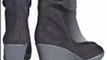 Cheap Ladies Ugg Boots - Daniel Black Windings Womens Ankle Boot