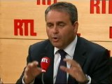 Xavier Bertrand, ministre du Travail, de l'Emploi et de la Santé, invité de RTL (8 septembre 2011)