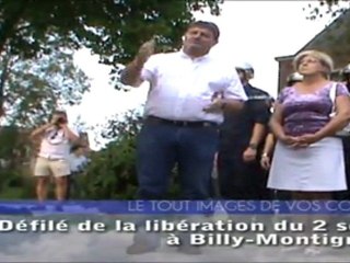Fil de l'Actu -  commémoration de la Libération de Billy Montigny