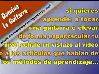 aprender a tocar la guitarra