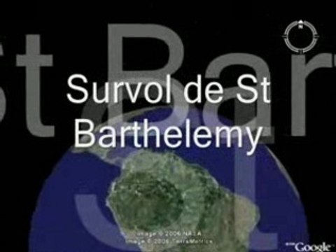 Survol ile de St-Barth guadeloupe