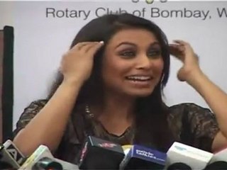 Rani Mukherji At Kokilaben Hospital To Donate Fund For 'Brain Stroke'