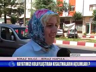 Biraz Bilgi...Biraz Hafıza-Röportaj