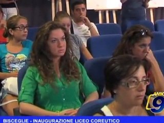 Bisceglie | Inaugurazione Liceo Coreutico