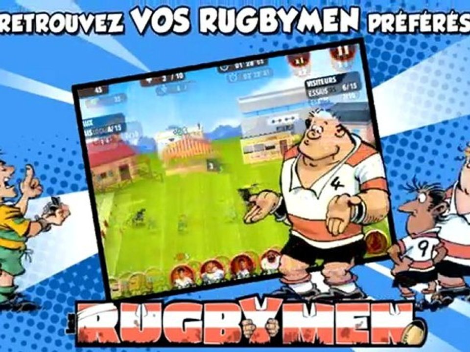 LES RUGBYMEN LE JEU VIDEO (TRAILER FR) IPHONE IPAD APPLE