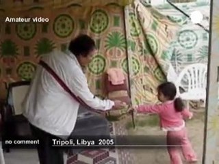 A home movie of Gaddafi found - no comment