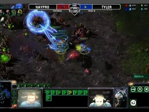 MLG Raleigh 2011 - Starcraft II - Game 1 - Liquid`Tyler (P) VS Liquid`Haypro (Z) Part 1/1