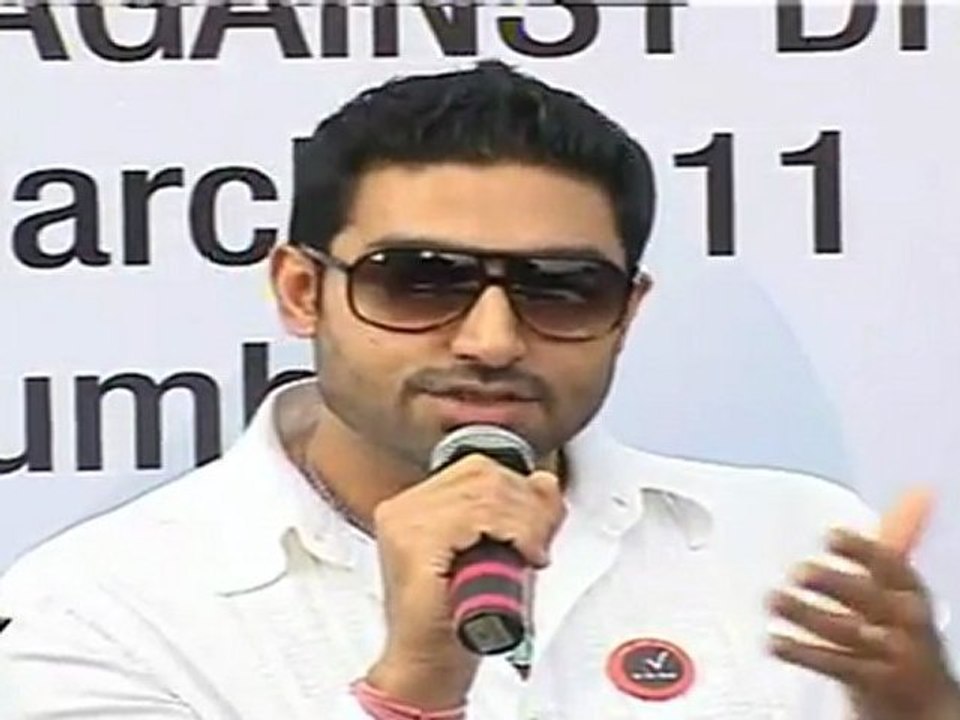 Abhishek Bachchan Creates Awareness Against Drugs