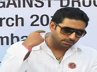 Abhishek Bachchan Creates Awareness Against Drugs