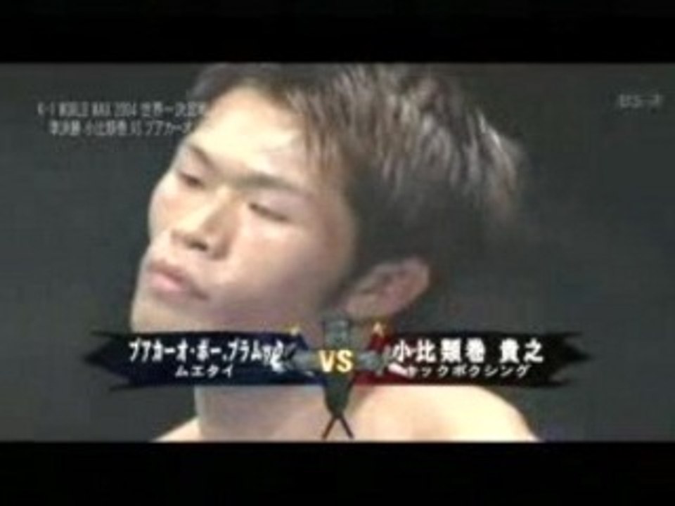 K-1 Buakaw VS Kohiruimaki