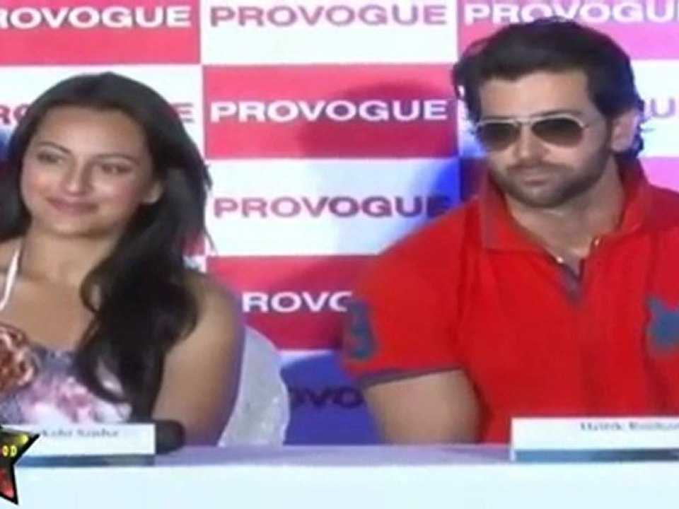 Hrithik  Says I want To Work With Sonakshi At Provogue Summer Catalogue Launch