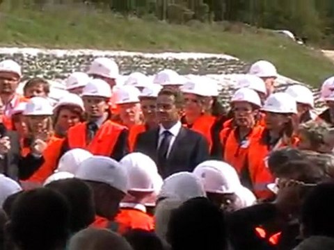 AUXON : INAUGURATION DE LA LGV RHIN-RHONE