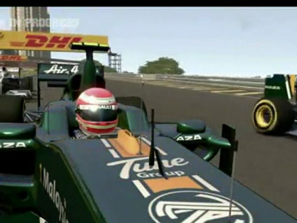 F1 2011 developers' diary co-op mode