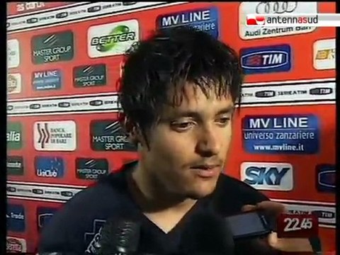 TG 14.07.10 Calcio Bari, parla Barreto