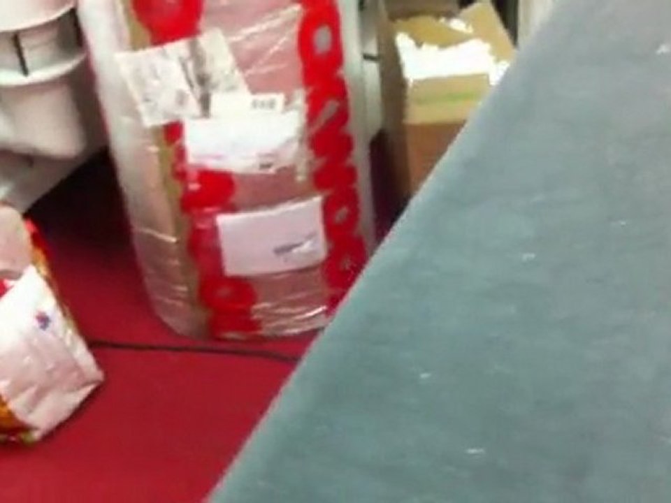 video decoupe materiaux poreux sans aspiration
