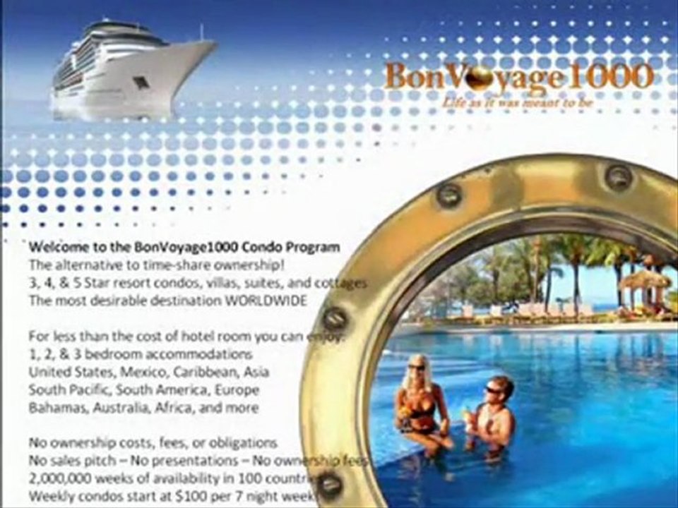 bonvoyage 1000 business opportunity