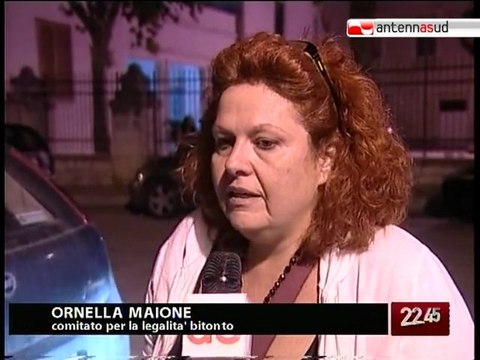 TG 20.08.10 Bitonto, una legalità organizzata contro la criminalità