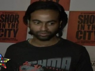 Tusshar Kapoor & Cast Of Movie At Premier Of Movie "Shor In The