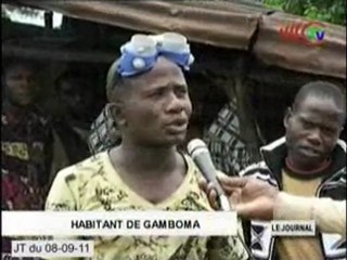 Les petits metiers à Gamboma grâce au courant du barrage d'Imboulou