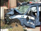 TG 24.09.10 Incidente stradale a Bitonto, morti due poliziotti ed una 21enne