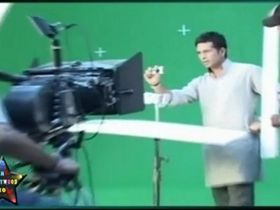 Watch Cricket God "Sachin Tendulkar" Behind The Scene Of Ad Shoot