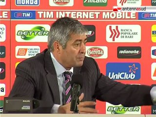 TG 07.10.10 Angelozzi: "Il Bari ha sbagliato solo una partita, contro l'Inter"