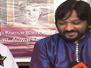 Jagjit Singh Sings At Folk Song Album Launch "Padharo Mhare Des"