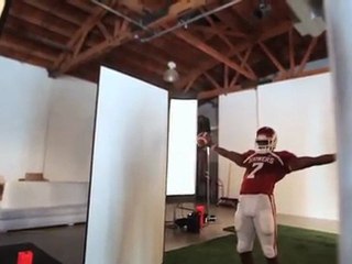 NCAA Football 12 DeMarco Murray Photo Shoot Video