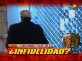 CINTHIA FERNÁNDEZ - SU EX JONATHAN FERRARI CON UNA RUBIA